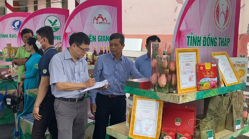 50 sản phẩm OCOP dự thi sản phẩm OCOP tiêu biểu vùng ĐBSCL