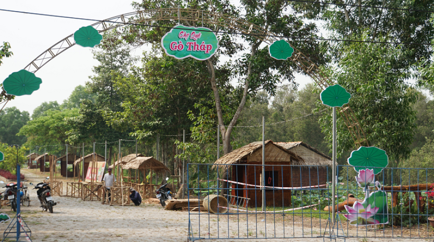 Sẽ tổ chức chợ quê Gò Tháp