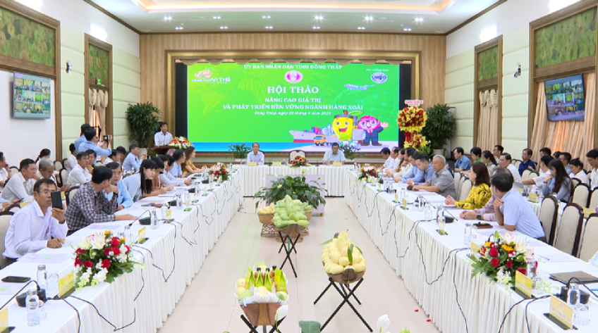 Nhiều ý kiến đóng góp phát triển bền vững ngành hàng xoài