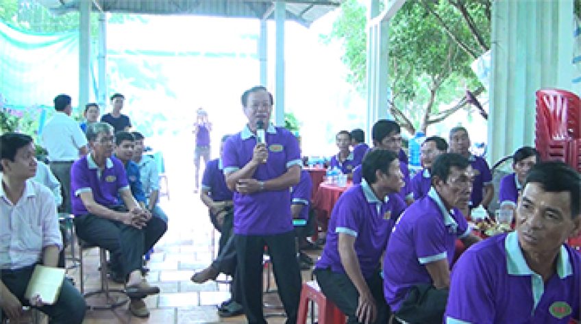 H.Châu Thành: Ra mắt hội quán của nông dân trồng khoai lang