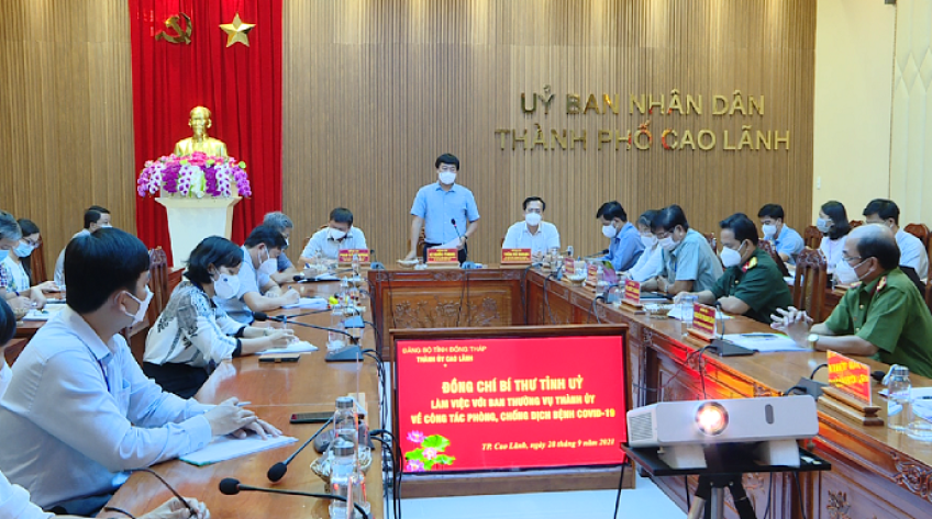TP.Cao Lãnh: Áp dụng phương án nào cũng cần kiểm soát tốt tình hình