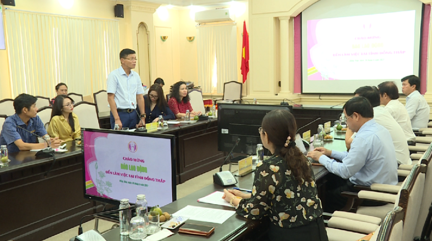 UBND tỉnh Đồng Tháp và Báo Lao Động phối hợp tuyên truyền