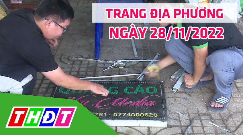 Trang địa phương - Thứ Hai, 28/11/2022 - TP.Cao Lãnh