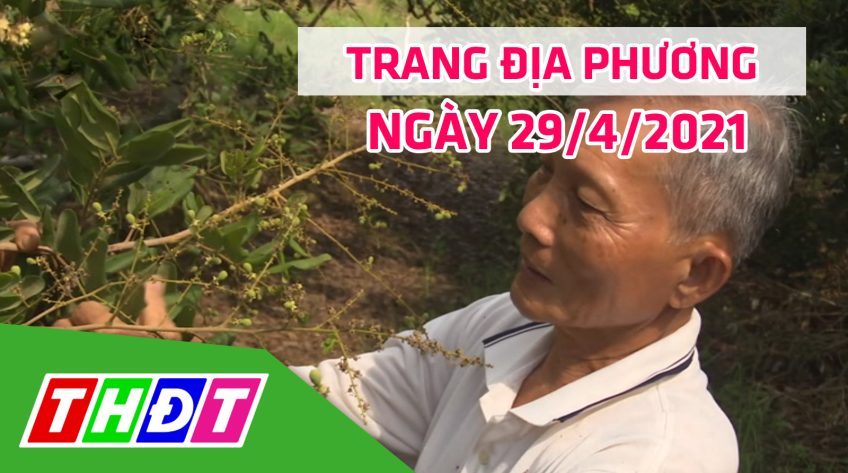 Trang địa phương - Thứ Năm, 29/4/2021 -H.Châu Thành triển khai mô hình trồng nhãn VietGap