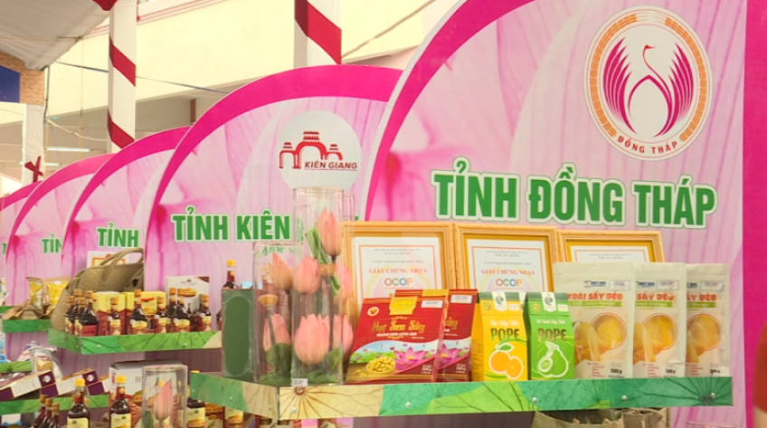 Sản phẩm mới của Đồng Tháp tham dự Diễn đàn OCOP