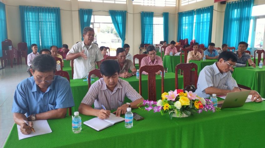 Đại biểu HĐND 3 cấp tiếp xúc cử tri Thạnh Lợi, Tháp Mười