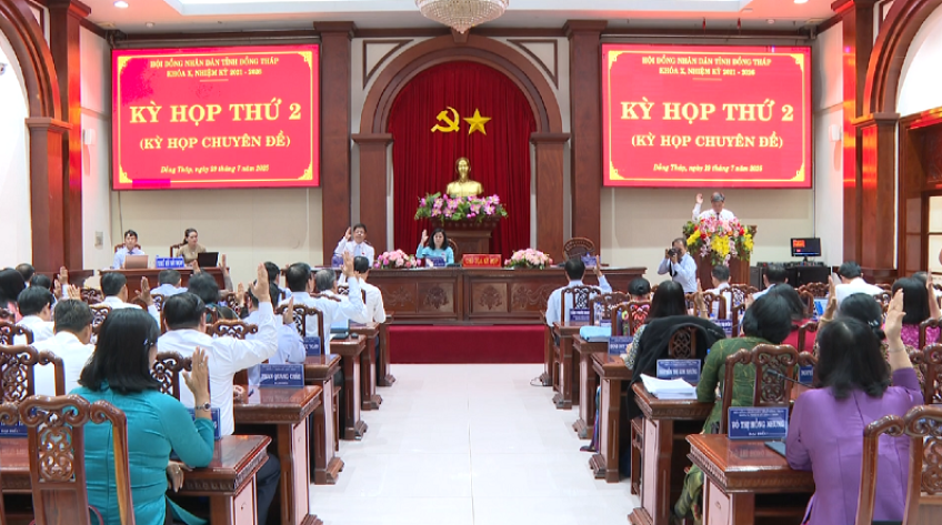 Kỳ họp thứ 2, HĐND tỉnh Đồng Tháp