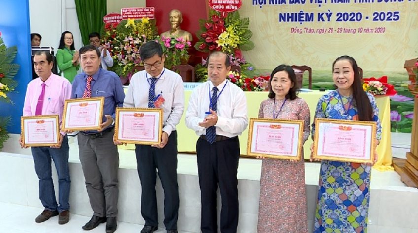 Ông Bùi Thanh Hồng tái đắc cử Chủ tịch Hội Nhà báo tỉnh Đồng Tháp