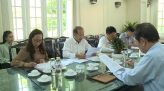Tòa Giám mục Mỹ Tho, Tân Cảng Sài Gòn chúc Tết tại UBND tỉnh Đồng Tháp