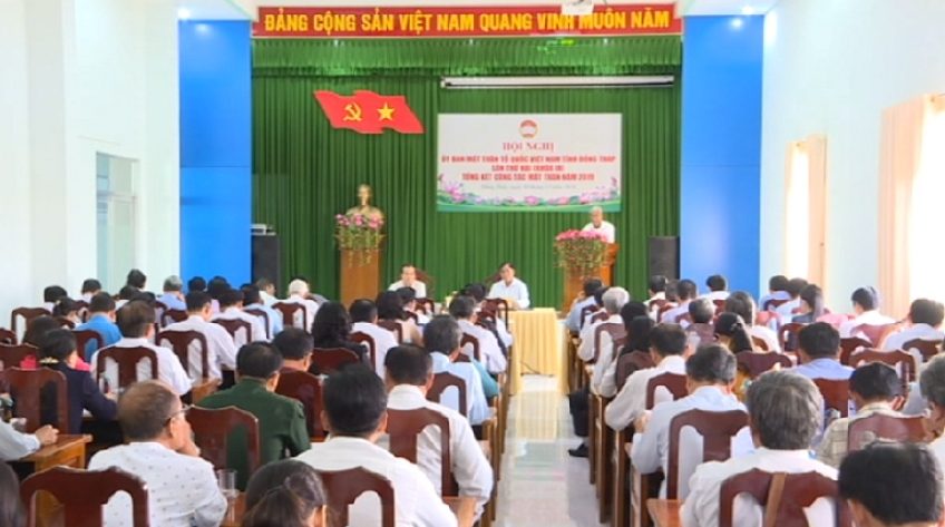 Đồng Tháp: Công tác mặt trận cần gắn với các đề án lớn