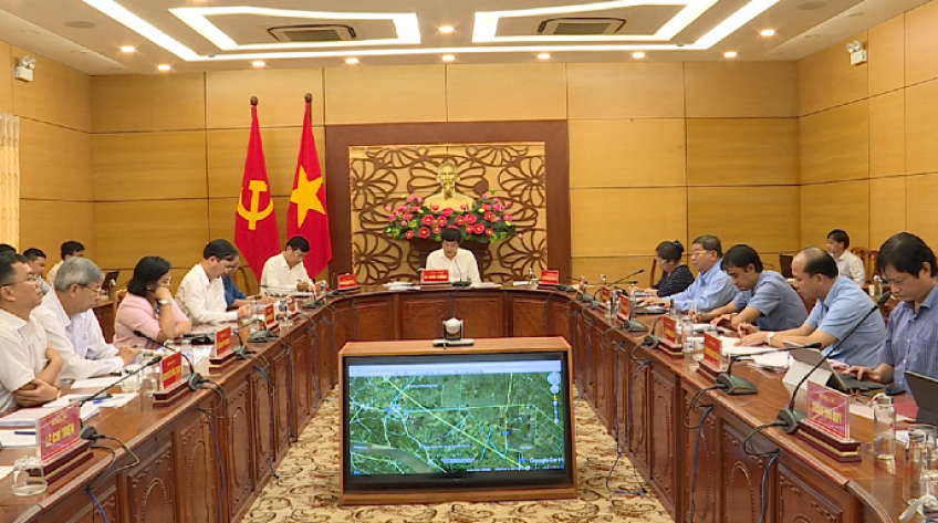 Họp lần 6 Ban Chỉ đạo tỉnh Đồng Tháp về Dự án cao tốc Cao lãnh – An Hữu