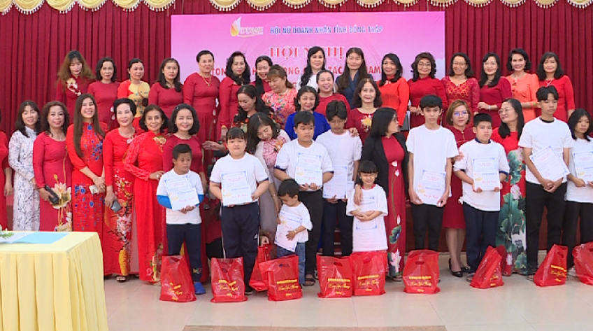 Hội Nữ doanh nhân Đồng Tháp với nhiều hoạt động thiện nguyện