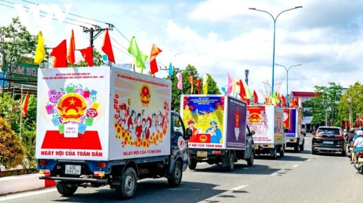 Các tỉnh vùng ĐBSCL đẩy mạnh công tác tuyên truyền bầu cử