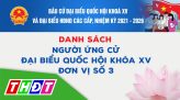 Danh sách người ứng cử Đại biểu HĐND tỉnh Đồng Tháp, đơn vị số 2