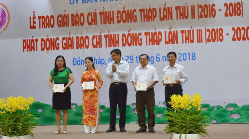 Thể lệ Giải báo chí tỉnh Đồng Tháp lần III (2018-2020)