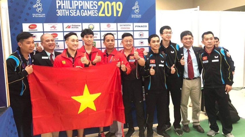 Bóng bàn Việt Nam giành HCV đôi nam ở SEA Games sau 10 năm chờ đợi