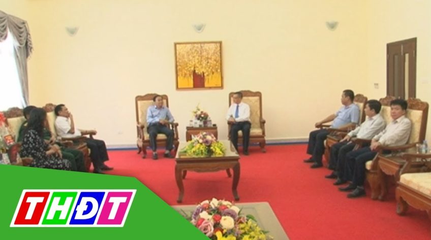 Lãnh đạo tỉnh chúc Tết Chol Chanam Thmay tại Campuchia