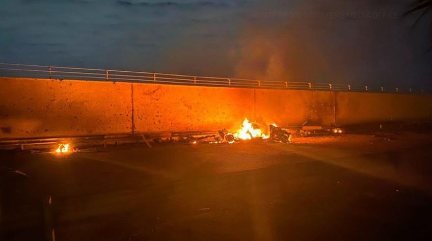 Baghdad lại rung chuyển vì không kích:5 người phe thân Iran thiệt mạng