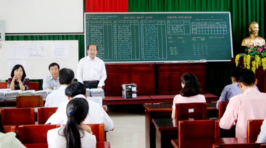 Đồng Tháp: Kiểm tra công tác chuẩn bị thi tuyển sinh lớp 10