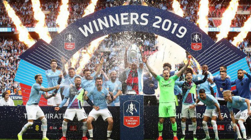 Vùi dập Watford, Man City đoạt ngôi vô địch FA Cup