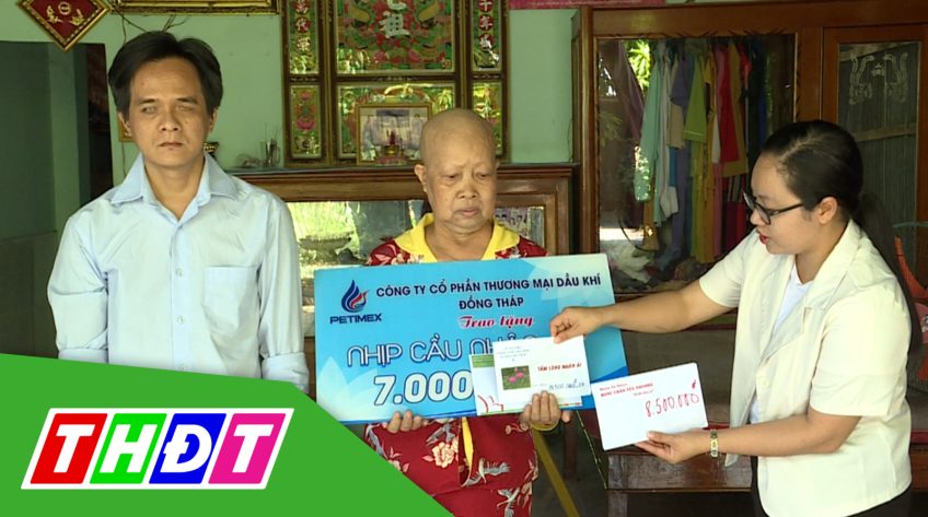 Nhịp cầu nhân ái - 13/12/2022: Giúp đỡ hoàn cảnh bà Huỳnh Thị Mướt - Xã Tân Phú, huyện Thanh Bình