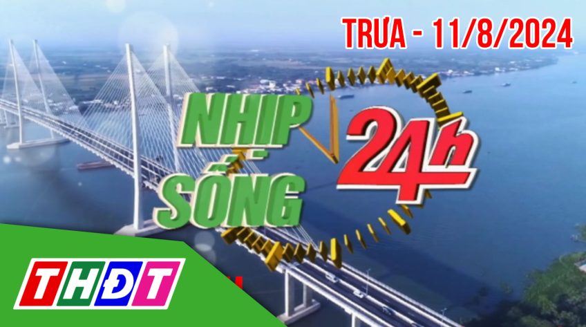 Nhịp sống 24h – Trưa, chủ Nhật, 11/8/2024