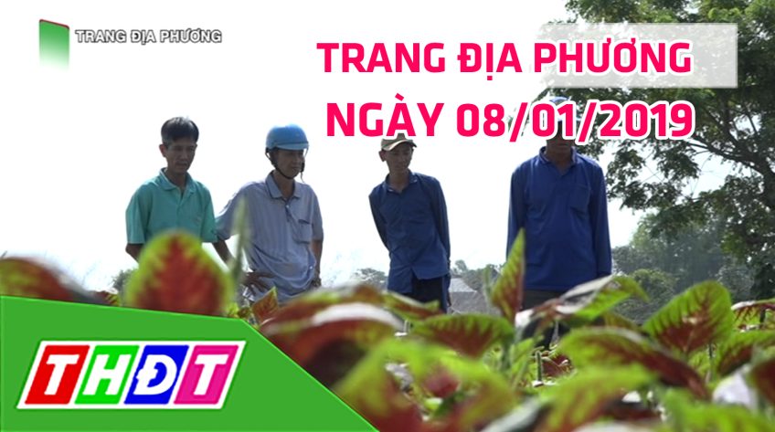 Trang tin địa phương - Thứ Ba, 08/01/2019 - Huyện Hồng Ngự