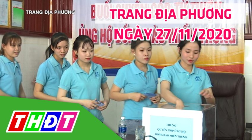 Trang tin địa phương - Thứ sáu, 27/11/2020 - Huyện Thanh Bình