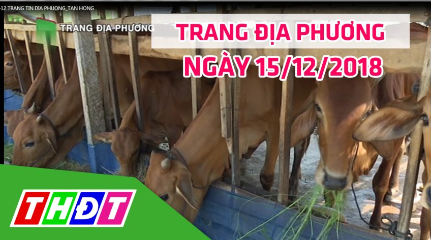 Trang địa phương: H. Tân Hồng - 15/12/2018