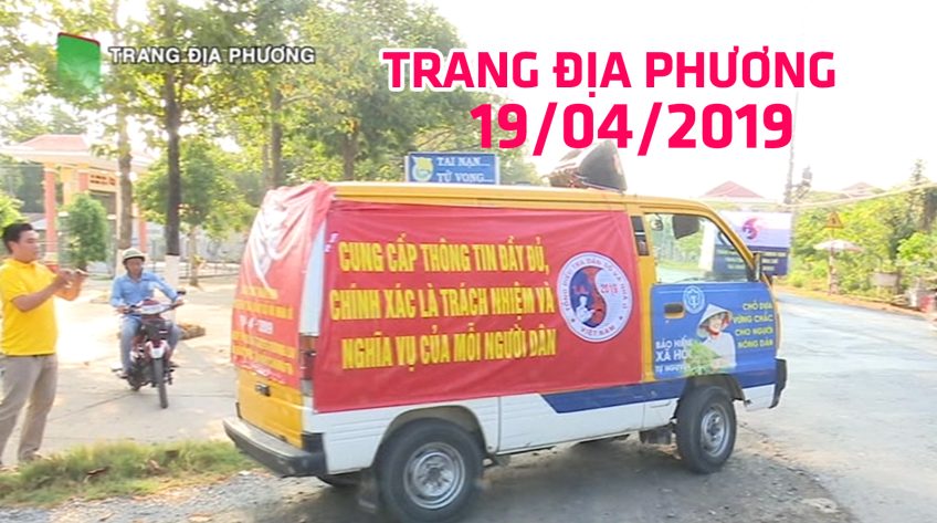Trang tin địa phương - Thứ Sáu, 19/04/2019 - Huyện Thanh Bình