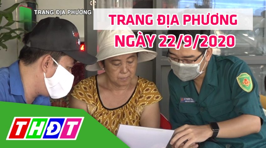 Trang tin địa phương - Thứ ba, 22/9/2020 - Thành phố Sa Đéc