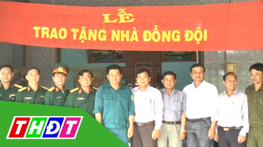 Tân Hồng: Trao nhà Tình đồng đội