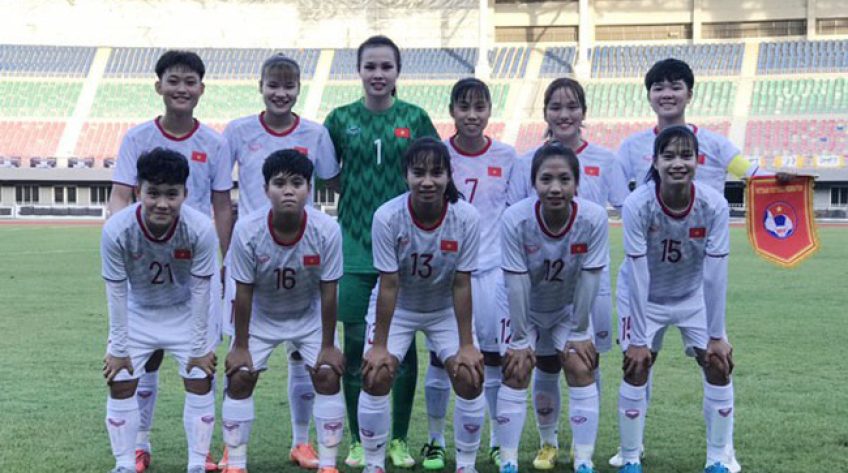 U19 nữ Việt Nam thắng chủ nhà U19 nữ Myanmar ở trận giao hữu đầu tiên