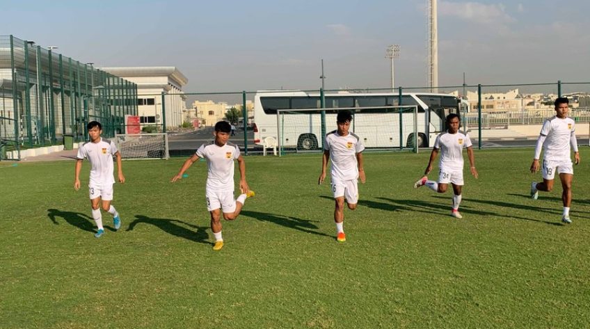 U22 Lào tập huấn Qatar, chờ ngày đấu Việt Nam tại SEA Games