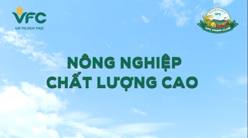 VFC Nông nghiệp chất lượng cao - 17/04/2026: Xu hướng canh tác nông nghiệp
