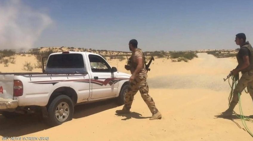 Ai Cập tiêu diệt 19 phần tử khủng bố ở Sinai