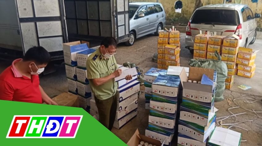 Tạm giữ lượng lớn thuốc bảo vệ thực vật nhập lậu từ Trung Quốc