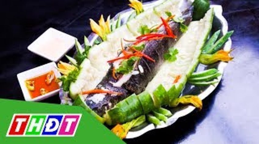 Đặc sản miền sông nước - Cá lóc hấp bầu