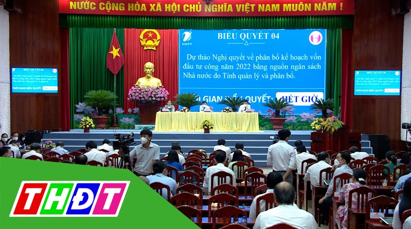 Kỳ họp thứ ba, Hội đồng nhân dân tỉnh Đồng Tháp khóa X, chiều 9/12/2021