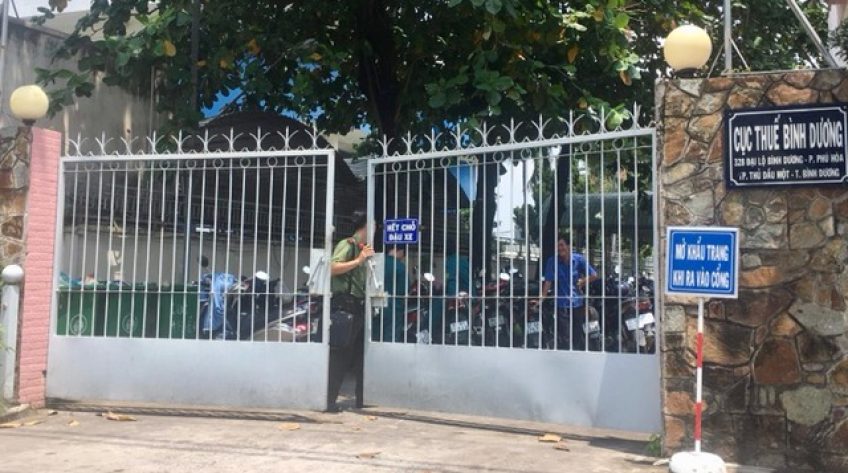 Nổ tại Cục Thuế tỉnh Bình Dương