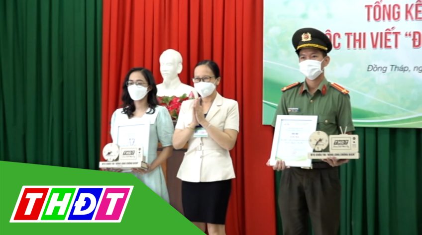 Đài Phát thanh và Truyền hình Đồng Tháp trao giải cuộc thi viết 