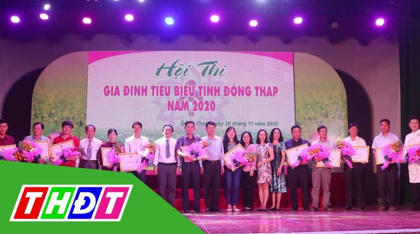 Hội thi gia đình tiêu biểu Đồng Tháp 2020