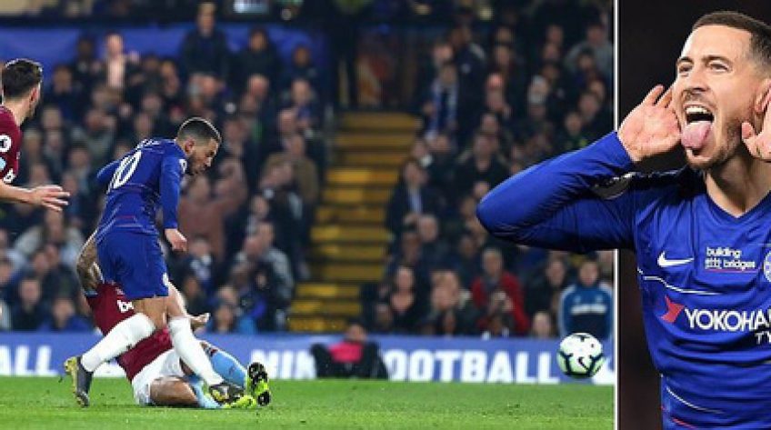 Hazard lóe sáng giúp Chelsea vươn lên hạng 3