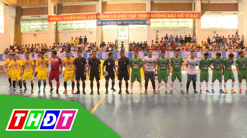 Trái bóng tròn Giải Futsal THĐT 2020 chính thức khởi tranh