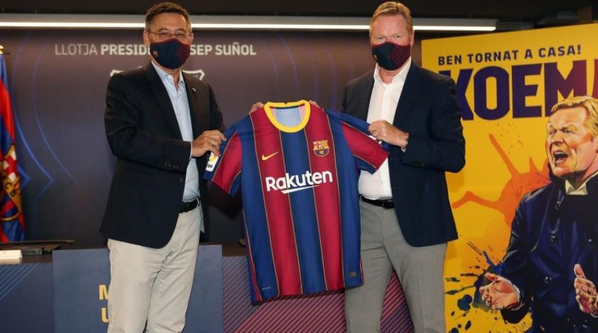HLV Ronald Koeman nói gì trong ngày ra mắt Barca?