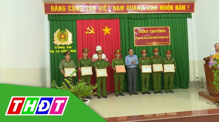 Đồng Tháp: Khen thưởng công an bắt vụ vận chuyển 10 kg ma túy