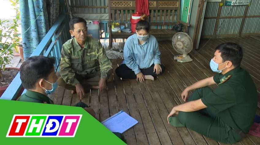 Đồng Tháp: Tuyên truyền phòng dịch cho người dân biên giới
