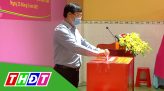 Chủ tịch UBND tỉnh Đồng Tháp thăm các tổ bầu cử vùng biên