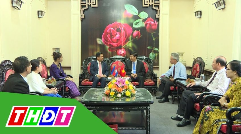 Tổng lãnh sự Vương quốc Campuchia đến chào xã giao lãnh đạo tỉnh Đồng Tháp