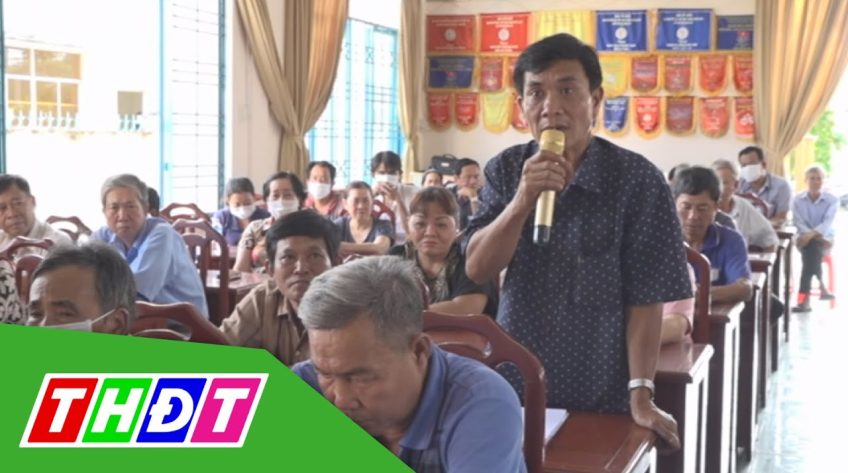 Đại biểu HĐND tỉnh Đồng Tháp tiếp xúc cử tri